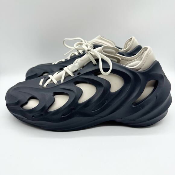 Adidas adiFOM Q Legend Ink Navy Foam Runner Sneaker Men's Size 12 Athleisure Run - Picture 8 of 13